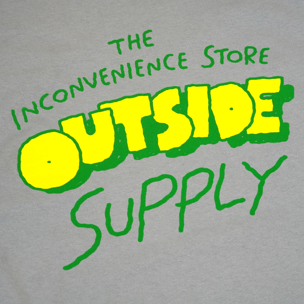 Outside Supply T-shirt Clear Blue