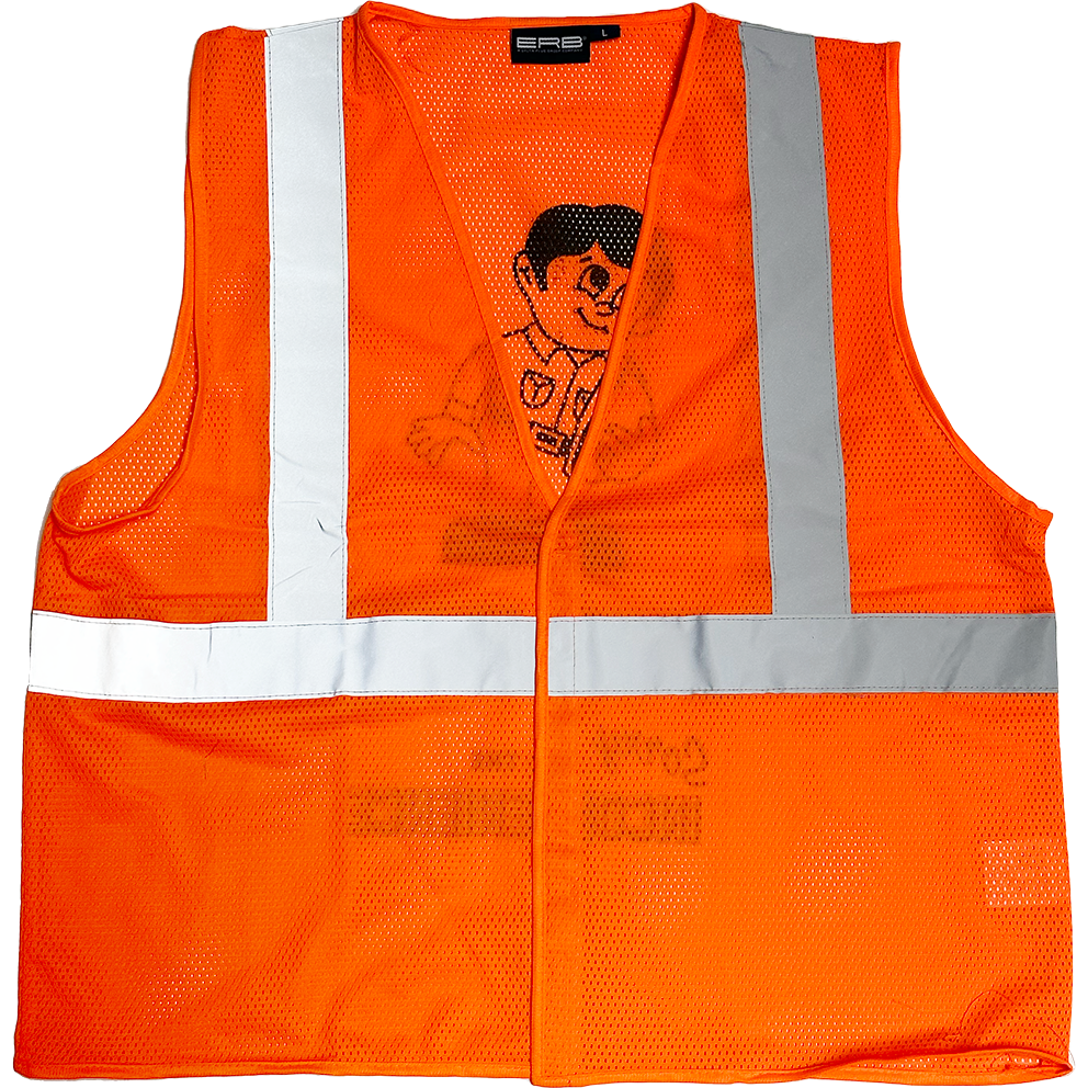 Safety Vest Neon Orange