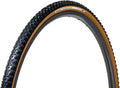 Panaracer GravelKing EXT Plus Tire - 700 x 35, Tubeless, Folding, Black/Brown, ProTite Protec