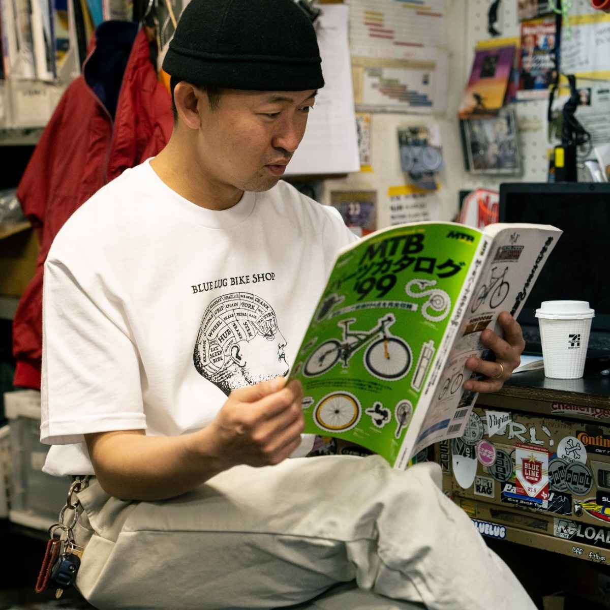 BLUE LUG mind t-shirt (white)