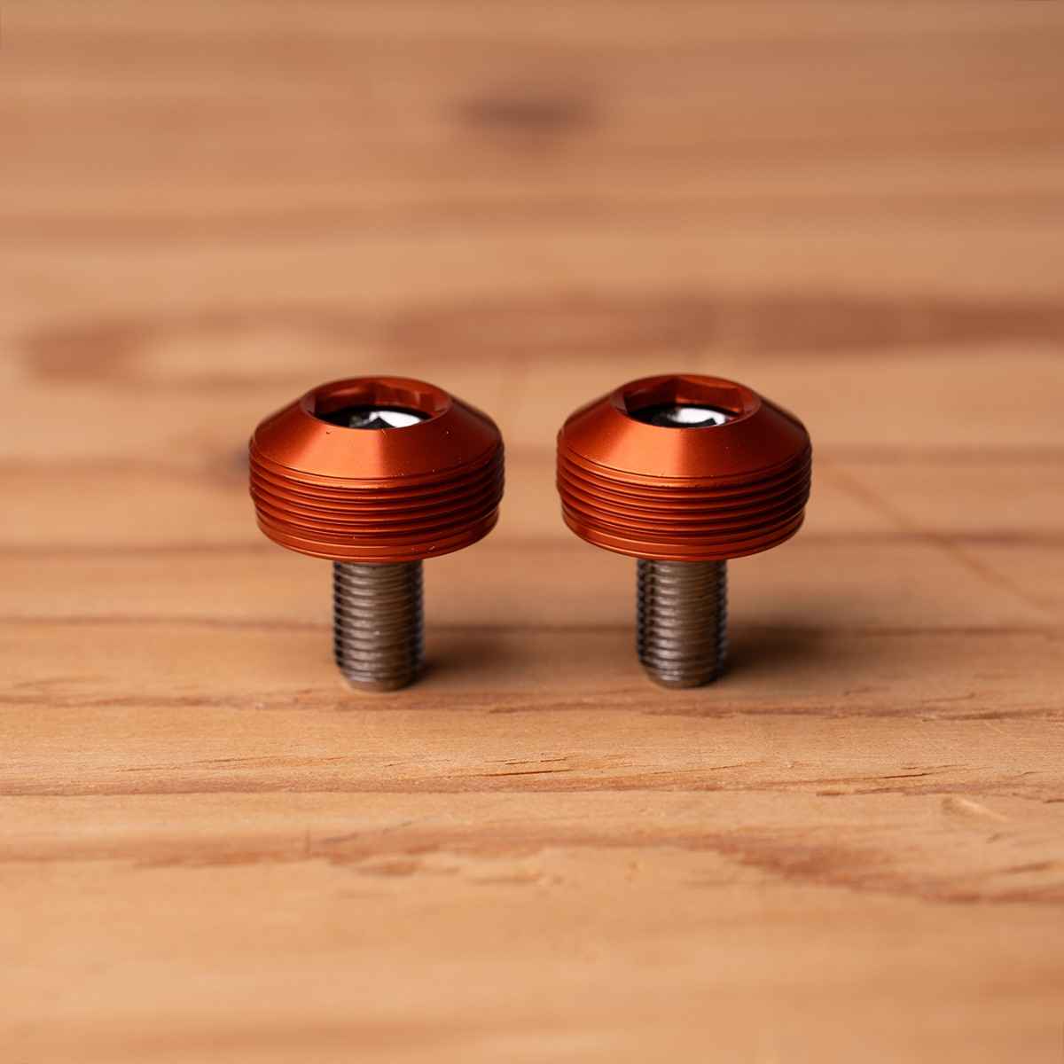 Blue Lug Bumpy Crank Cap Set