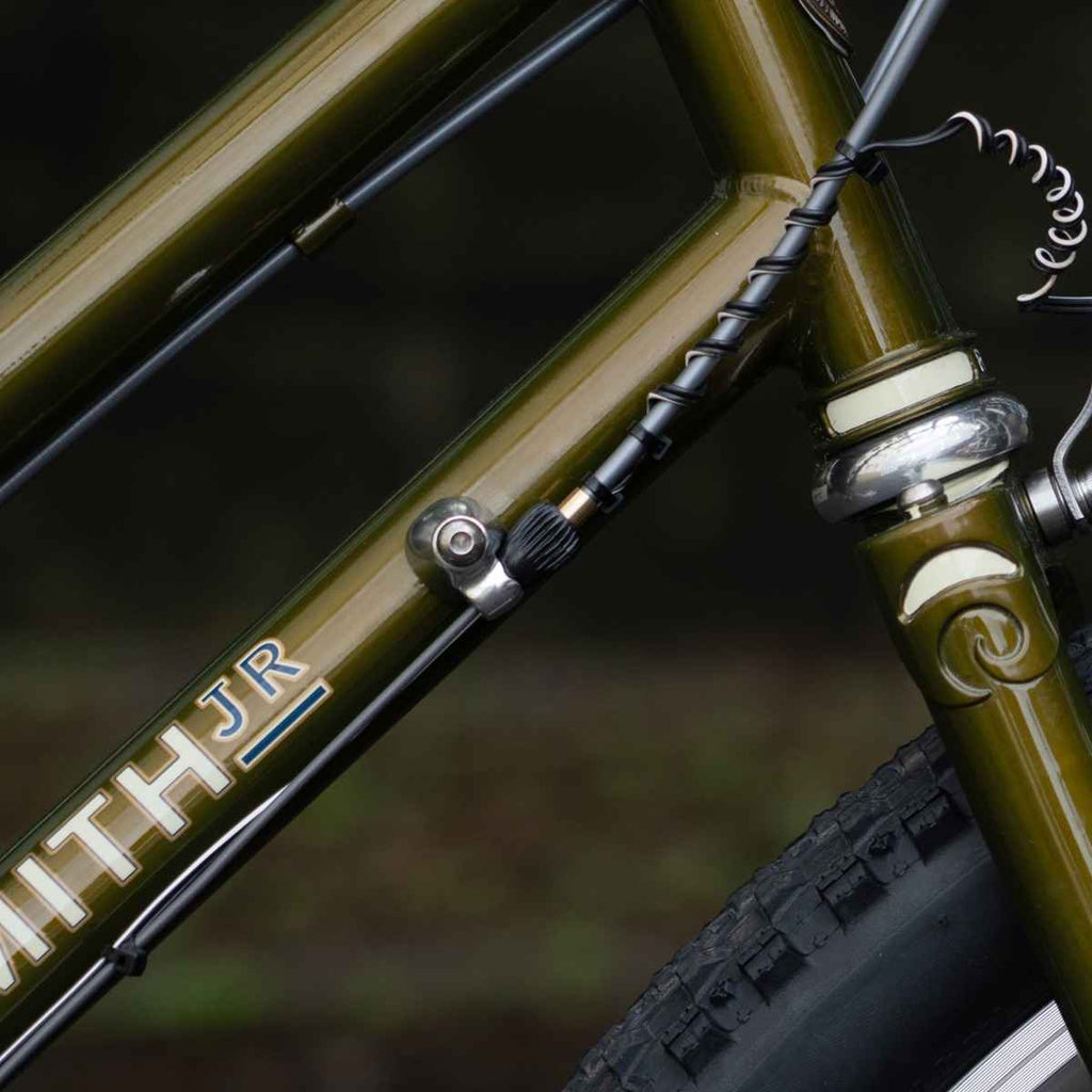DIA-COMPE downtube cable adjuster (Silver)