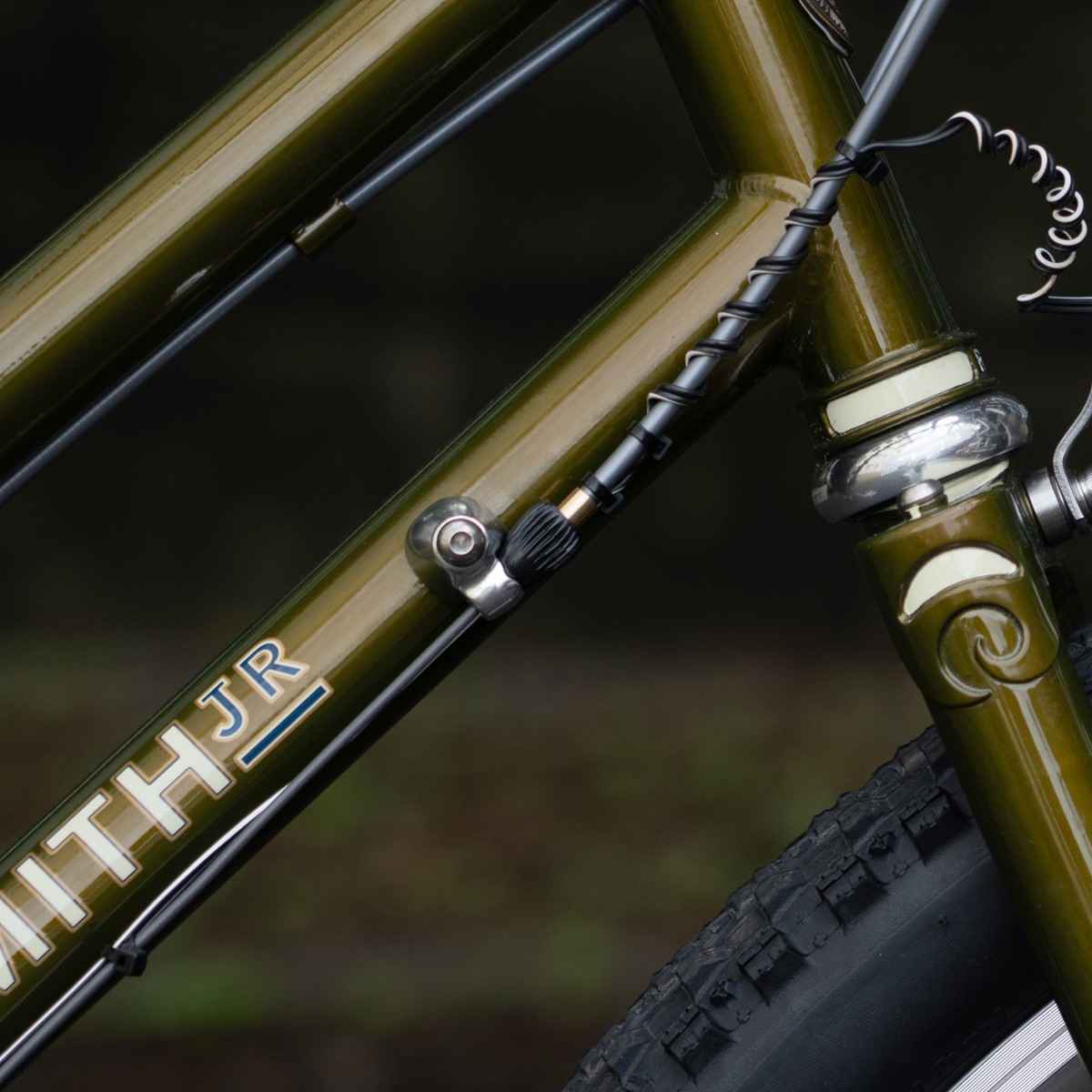 DIA-COMPE downtube cable adjuster (Silver)