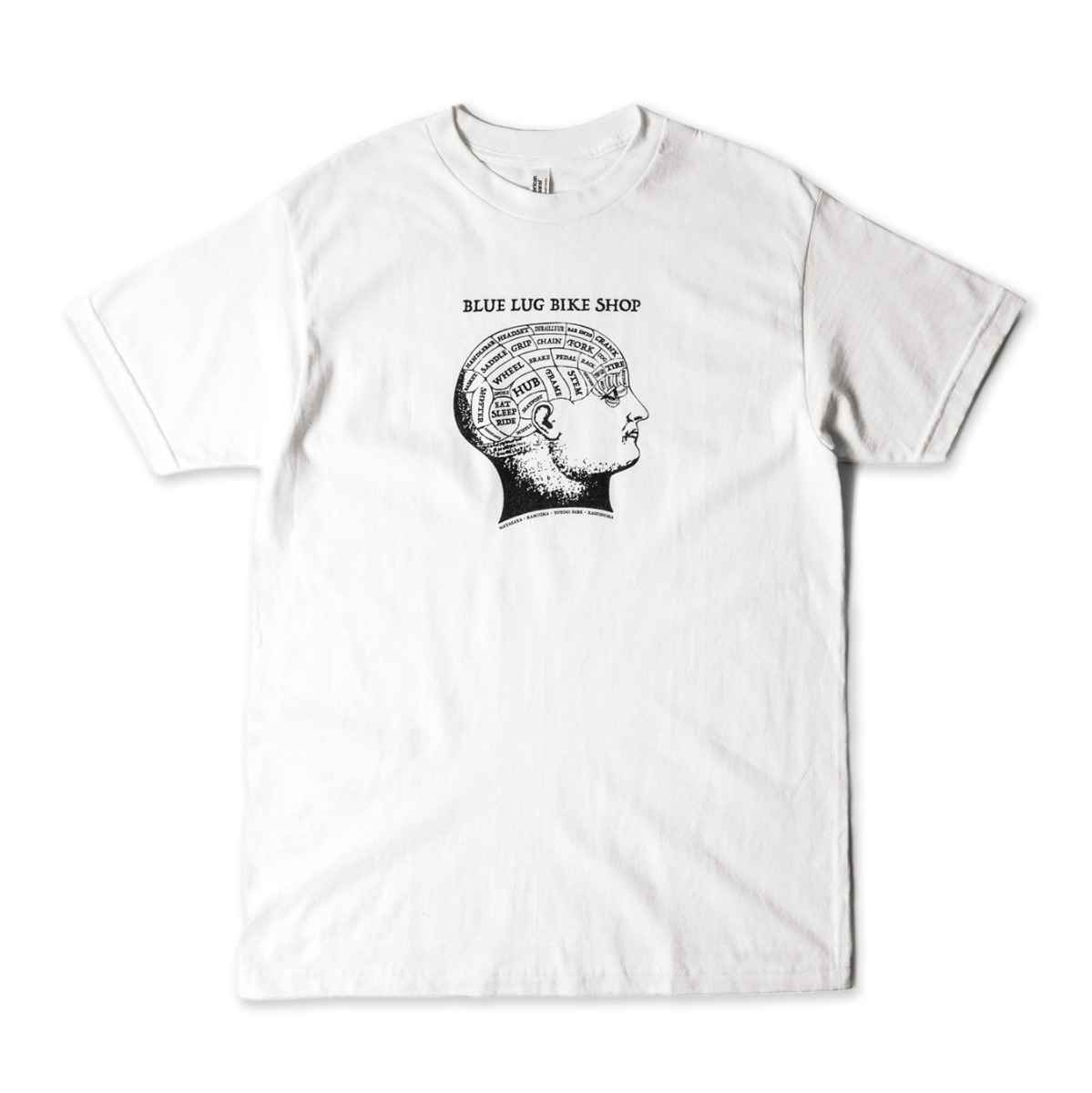 BLUE LUG mind t-shirt (white)