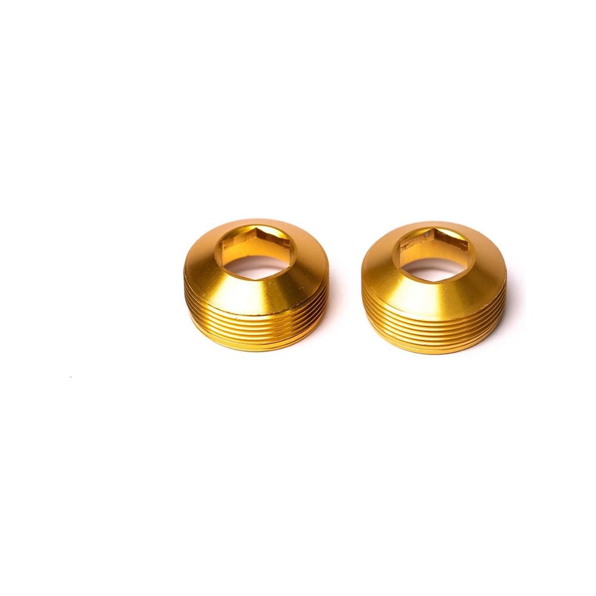 Blue Lug Bumpy Crank Cap Set