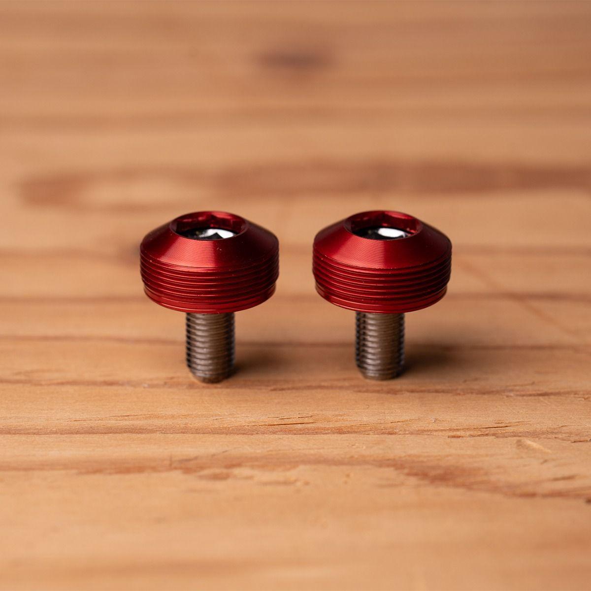 Blue Lug Bumpy Crank Cap Set