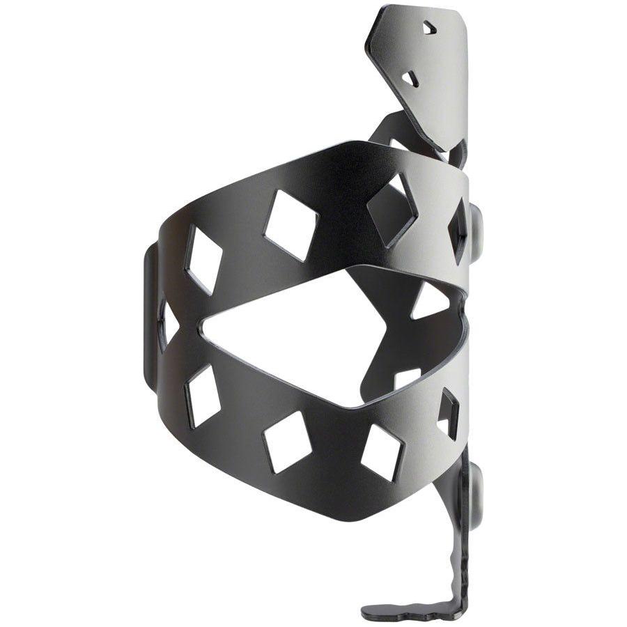 PDW Rattlesnek Kej Water Bottle Cage - Black, Left Opening
