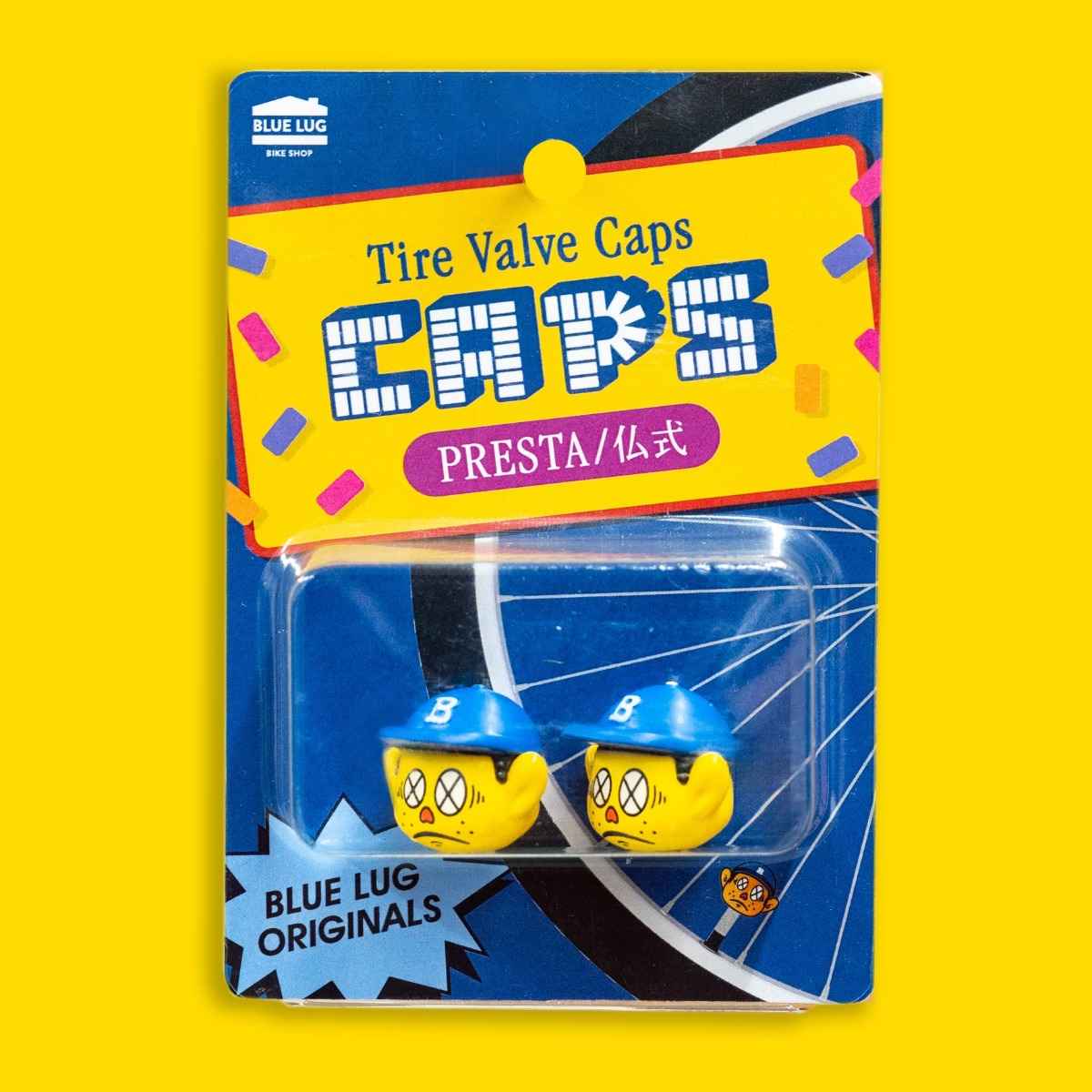 BLUE LUG anzenkun valve cap