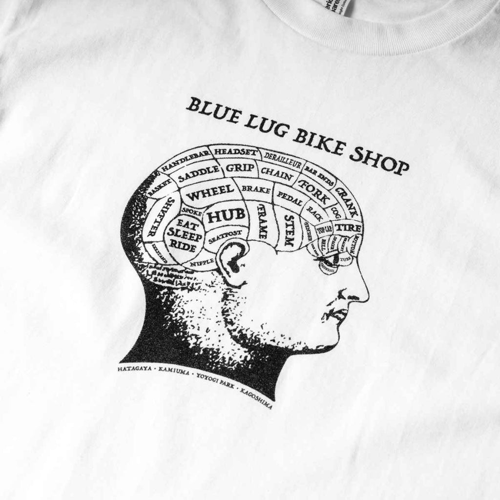 BLUE LUG mind t-shirt (white)