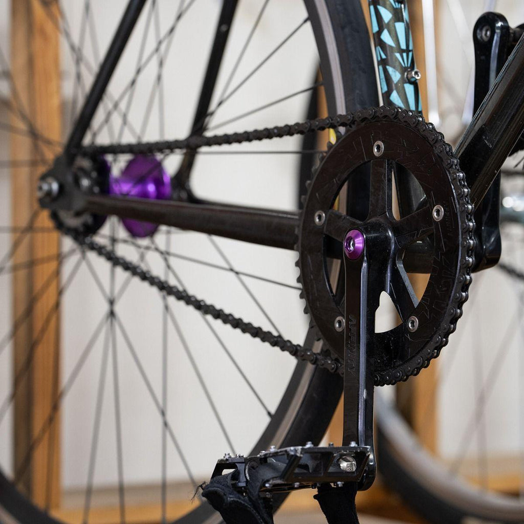 Blue Lug Bumpy Crank Cap Set