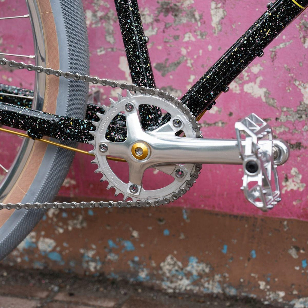 Blue Lug Bumpy Crank Cap Set