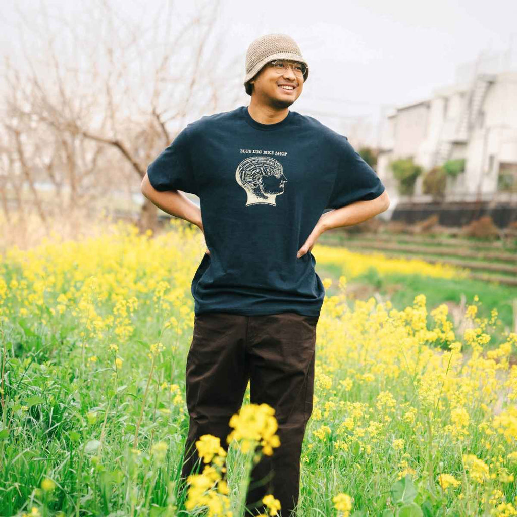 BLUE LUG mind t-shirt (navy)