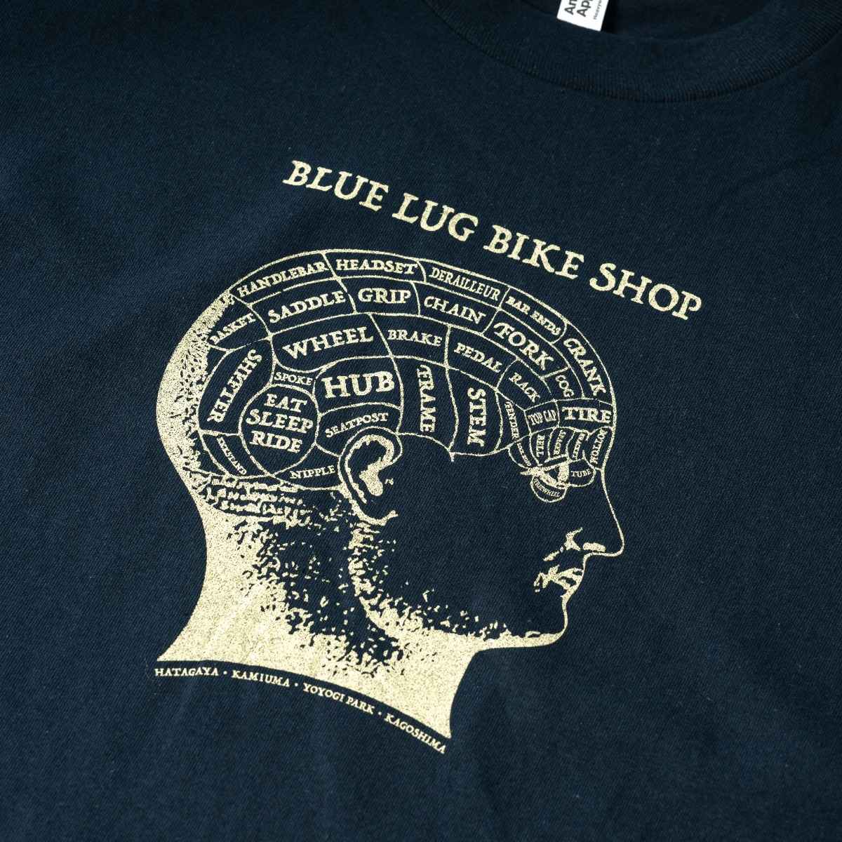 BLUE LUG mind t-shirt (navy)