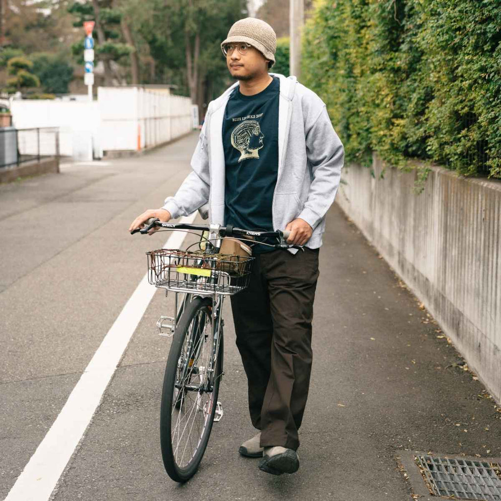 BLUE LUG mind t-shirt (navy)