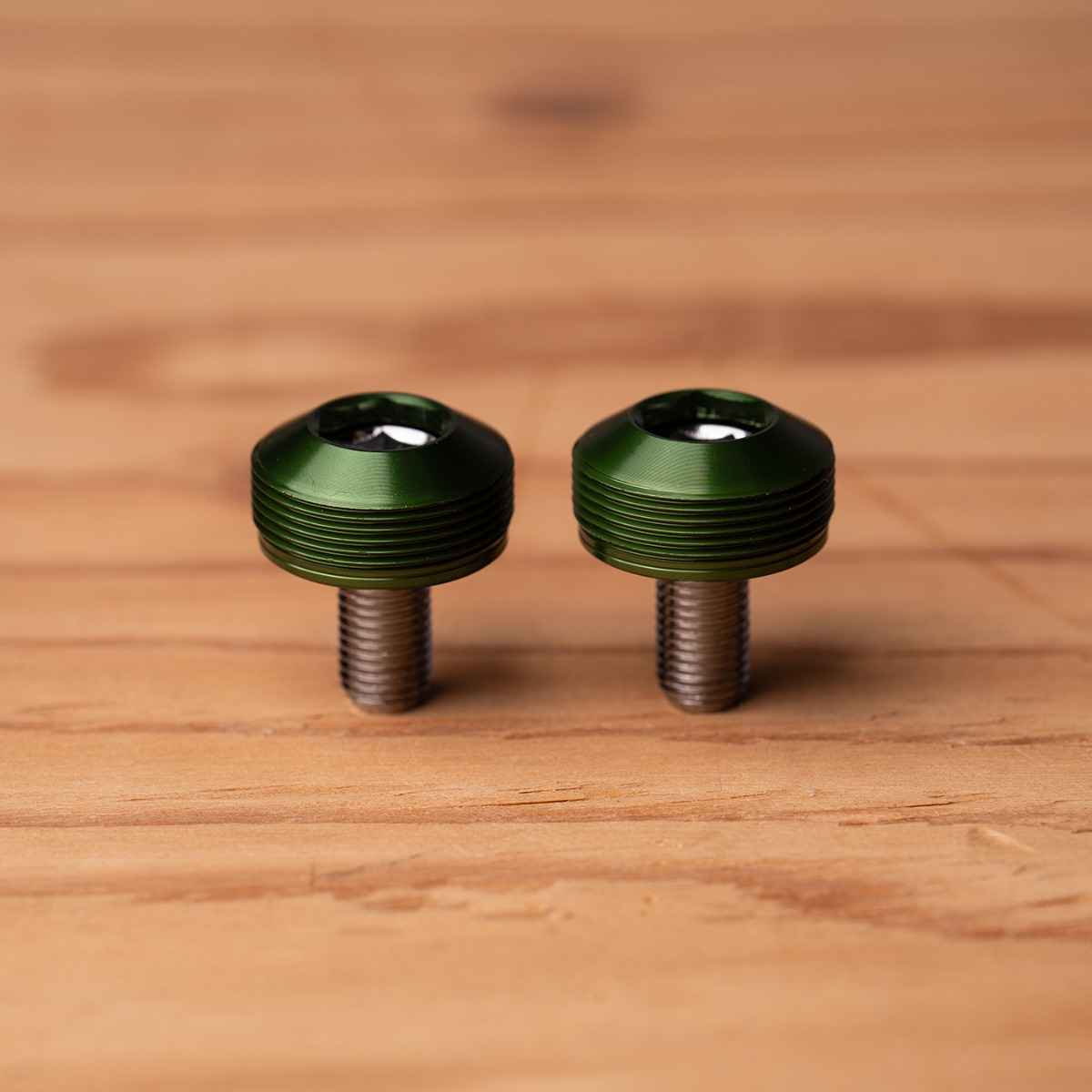 Blue Lug Bumpy Crank Cap Set